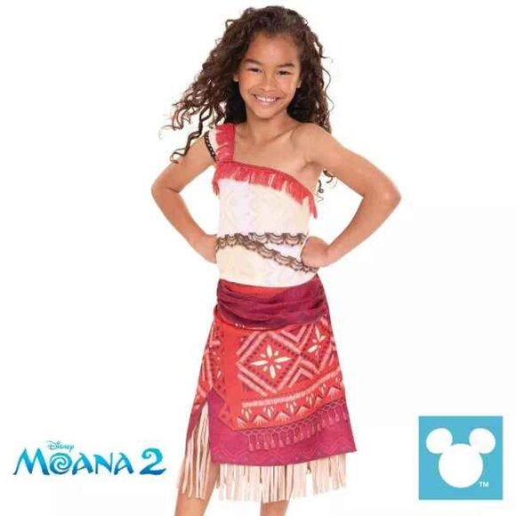 Brand New Disney's Moana 2 Moana Adventure Outfit Size 4-6x - Picture 1 of 3